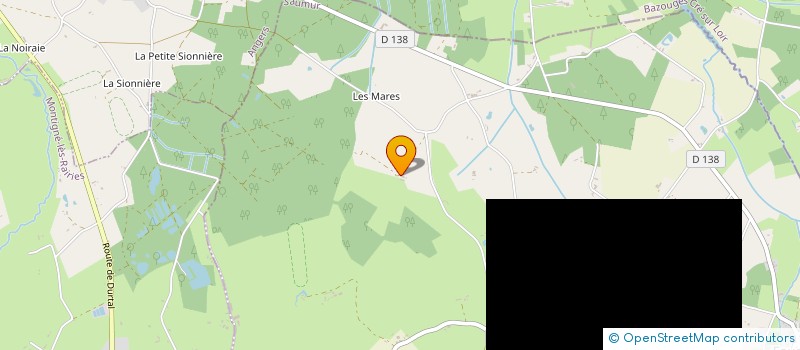 localisation de l'entreprise MONSIEUR EMERIC NORMAND  BAUGE-EN-ANJOU