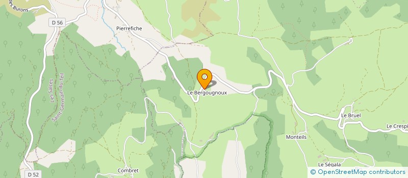 localisation de l'entreprise MONSIEUR EMERIC PELISSIER  BOURGS SUR COLAGNE