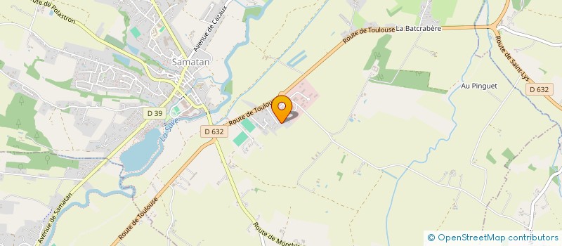 localisation de l'entreprise MONSIEUR EMERIC PILLET  SAMATAN