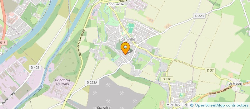 localisation de l'entreprise MONSIEUR EMERIC RABAHIA  RANVILLE