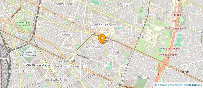 localisation de l'entreprise MONSIEUR EMERIC SCHMITT  LYON