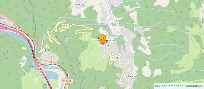 localisation de l'entreprise MONSIEUR EMERIC SEINGNERT ALLAMAND à ARACHES-LA-FRASSE