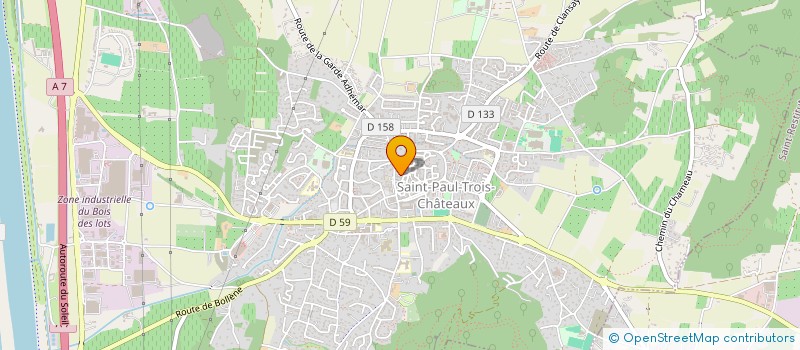 localisation de l'entreprise MONSIEUR EMERIC TEIL  SAINT-PAUL-TROIS-CHATEAUX