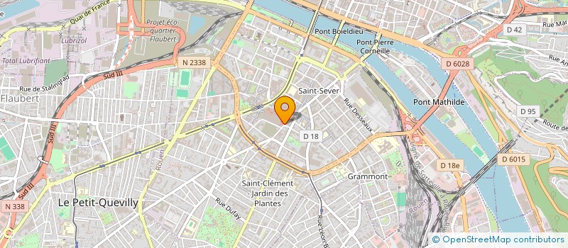 localisation de l'entreprise MONSIEUR EMERIC THOMAS  ROUEN