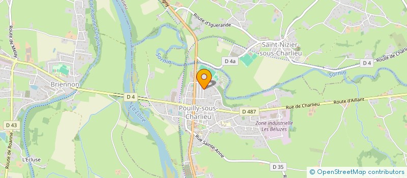 localisation de l'entreprise MONSIEUR EMERIC THOMAS  POUILLY-SOUS-CHARLIEU