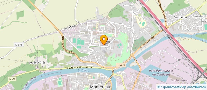 localisation de l'entreprise MONSIEUR EMERIC-TIBERIU BALINT  MONTEREAU-FAULT-YONNE