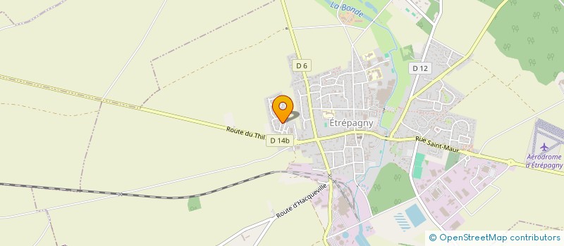 localisation de l'entreprise MONSIEUR EMERIC TIERCE  ETREPAGNY