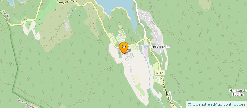 localisation de l'entreprise MONSIEUR EMERIC TOUTOUX  BAUDUEN