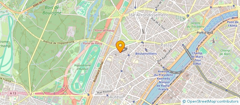 localisation de l'entreprise MONSIEUR EMERIC VAUTIER  NANTERRE