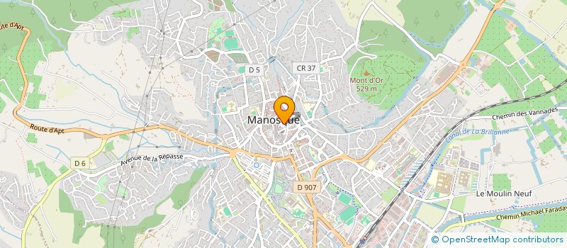 localisation de l'entreprise MONSIEUR EMERIC VERDUREAU à MANOSQUE