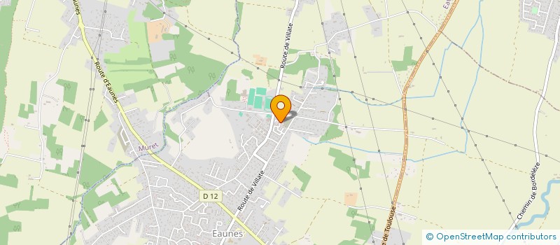 localisation de l'entreprise MONSIEUR EMERIC VERGARA  EAUNES