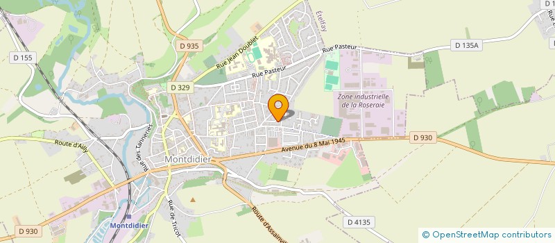 localisation de l'entreprise MONSIEUR EMERIC VERNIEST à MONTDIDIER