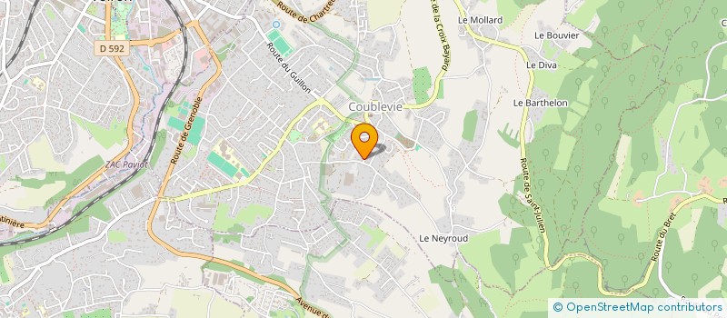 localisation de l'entreprise MONSIEUR EMERIC ZEZZA  COUBLEVIE