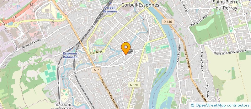 localisation de l'entreprise MONSIEUR EMERICK ALBICE à CORBEIL-ESSONNES