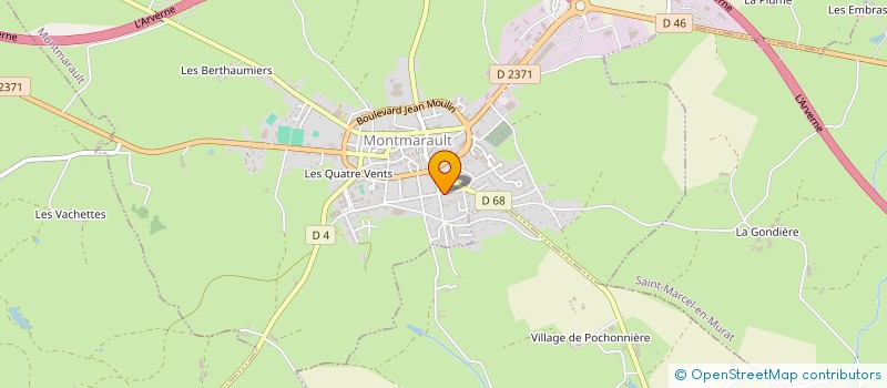 localisation de l'entreprise MONSIEUR EMERICK BOZEK à MONTMARAULT