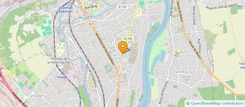 localisation de l'entreprise MONSIEUR EMERICK DOGBO  CORBEIL-ESSONNES