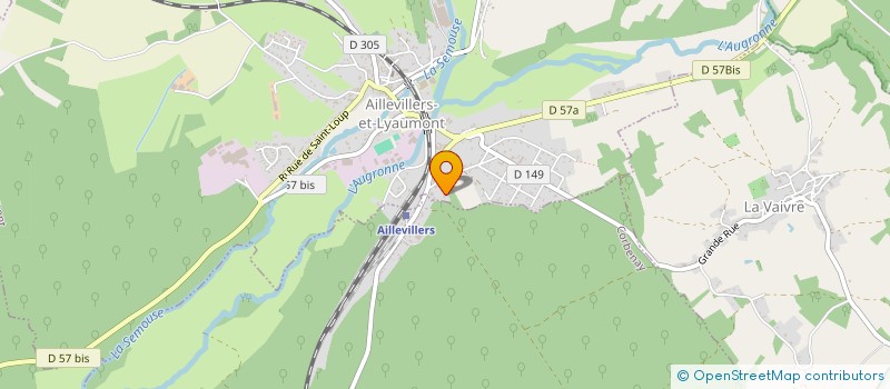 localisation de l'entreprise MONSIEUR EMERICK GROSDEMANGE  AILLEVILLERS-ET-LYAUMONT