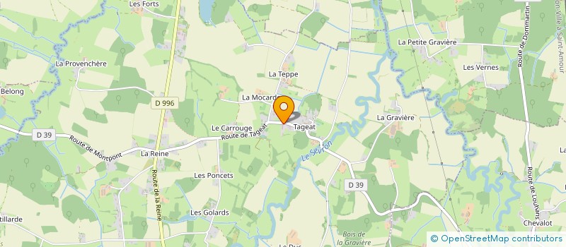 localisation de l'entreprise MONSIEUR EMERICK LAINE  VARENNES-SAINT-SAUVEUR