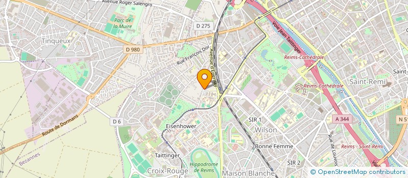 localisation de l'entreprise MONSIEUR EMERICK LUDET  REIMS