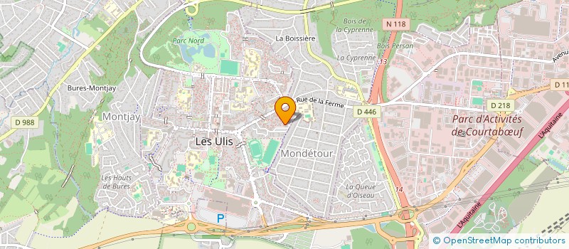 localisation de l'entreprise MONSIEUR EMERICK MINKO à LES ULIS