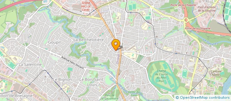 localisation de l'entreprise MONSIEUR EMERSE FAE à ORVAULT