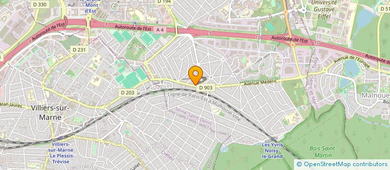 localisation de l'entreprise MONSIEUR EMERSON ADANCY  NOISY-LE-GRAND