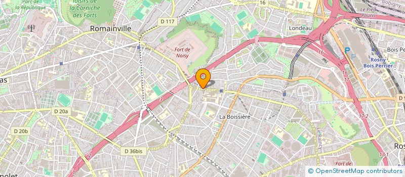 localisation de l'entreprise MONSIEUR EMERSON PEREIRA RODRIGUES  NOISY-LE-SEC