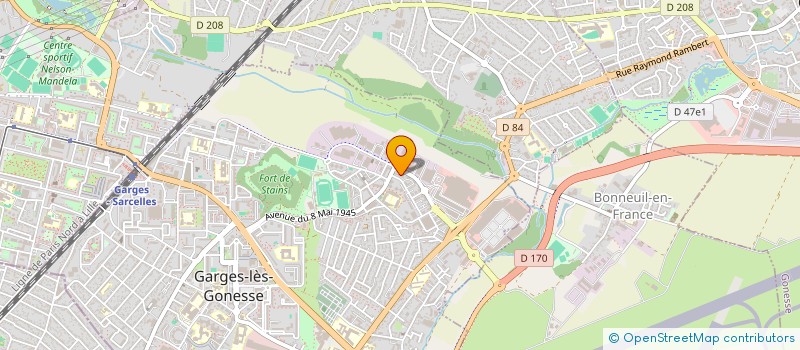 localisation de l'entreprise MONSIEUR EMERY LOTEMBA BEBETO  GARGES-LES-GONESSE