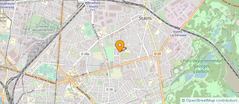localisation de l'entreprise MONSIEUR EMERYC COMUCE à STAINS