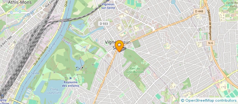 localisation de l'entreprise MONSIEUR EMIDIO CAMPOS CARDOSO  VIGNEUX-SUR-SEINE