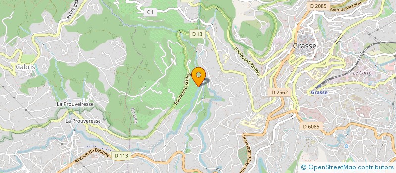 localisation de l'entreprise MONSIEUR EMIDIO CASTRI  GRASSE