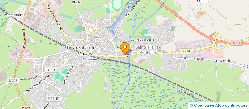 localisation de l'entreprise MONSIEUR EMIDIO GOUVEIA MENDES FREIRE  CARENTAN-LES-MARAIS