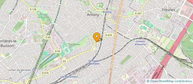 localisation de l'entreprise MONSIEUR EMIGUEL CASSONGO à ANTONY