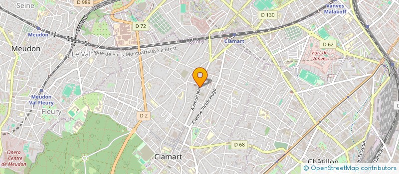 localisation de l'entreprise MONSIEUR EMIL BORBATH à CLAMART