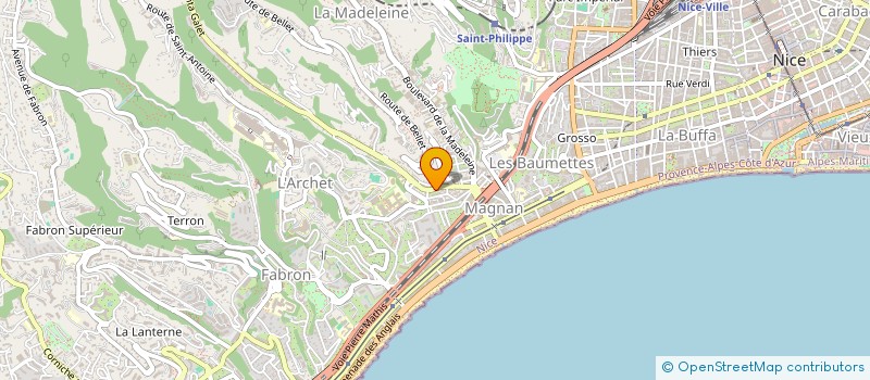 localisation de l'entreprise MONSIEUR EMIL BORCAN à NICE