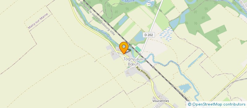 localisation de l'entreprise MONSIEUR EMIL HALAUCESCU  TOGNY-AUX-BUFS