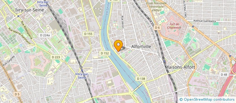 localisation de l'entreprise MONSIEUR EMIL KADZHA  ALFORTVILLE