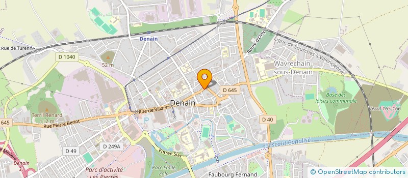 localisation de l'entreprise MONSIEUR EMIL MIREA  DENAIN