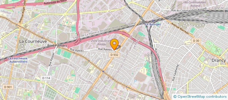 localisation de l'entreprise MONSIEUR EMIL SIMIGANOVSCHI à LA COURNEUVE