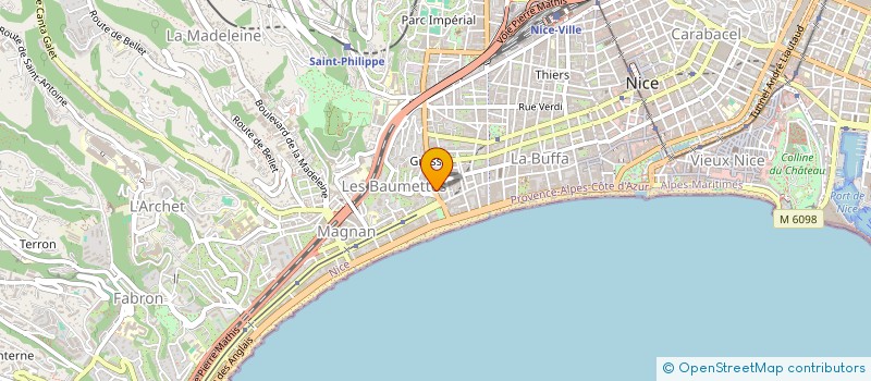 localisation de l'entreprise MONSIEUR EMIL SOKOLOV à NICE