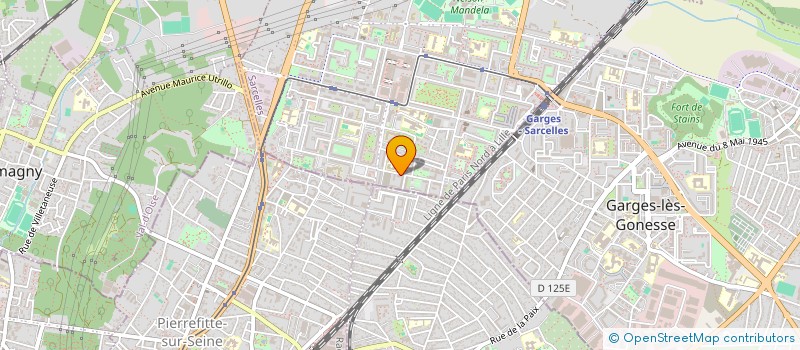 localisation de l'entreprise MONSIEUR EMILCAR ELISCAR  SARCELLES