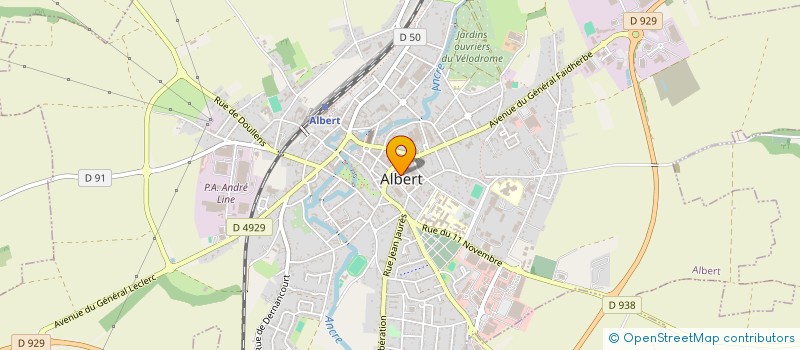localisation de l'entreprise MONSIEUR EMILE ADAM  ALBERT