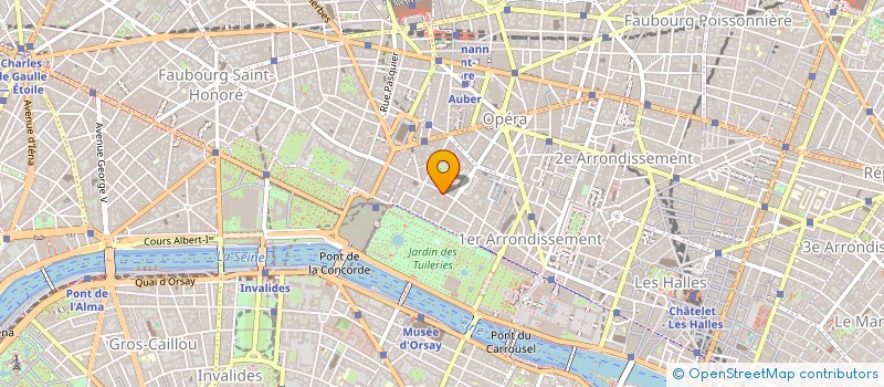 localisation de l'entreprise MONSIEUR EMILE AILLAUD à PARIS