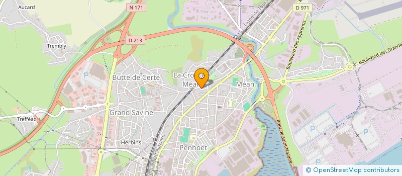 localisation de l'entreprise MONSIEUR EMILE AMOROS  SAINT-NAZAIRE