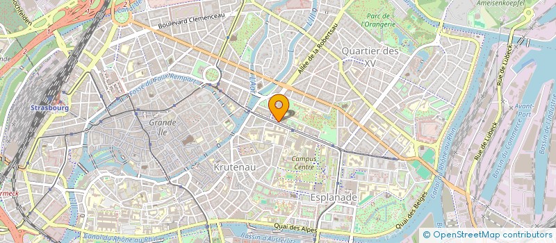 localisation de l'entreprise MONSIEUR EMILE ANGOT  STRASBOURG