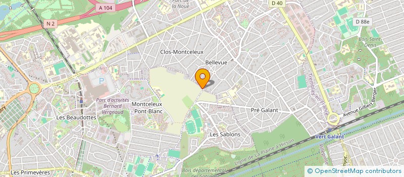 localisation de l'entreprise MONSIEUR EMILE BALAGAYRIE à VILLEPINTE