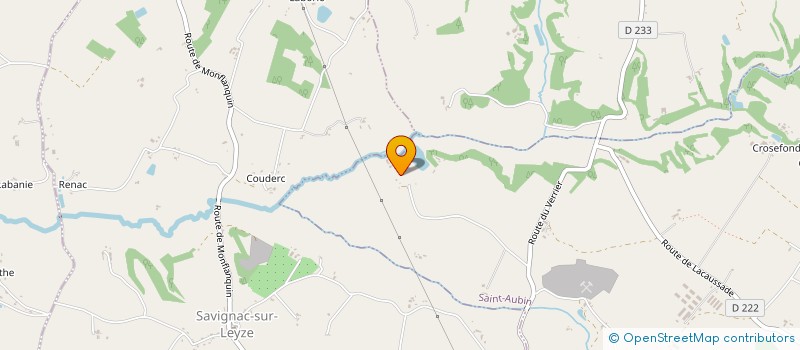 localisation de l'entreprise MONSIEUR EMILE BARRE  SAINT-AUBIN