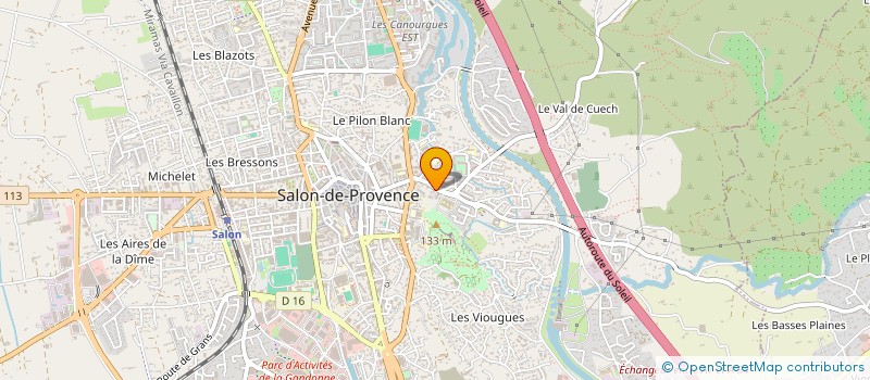 localisation de l'entreprise MONSIEUR EMILE BARRET à SALON-DE-PROVENCE