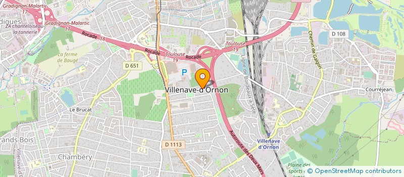 localisation de l'entreprise MONSIEUR EMILE BASSENE à VILLENAVE-D'ORNON