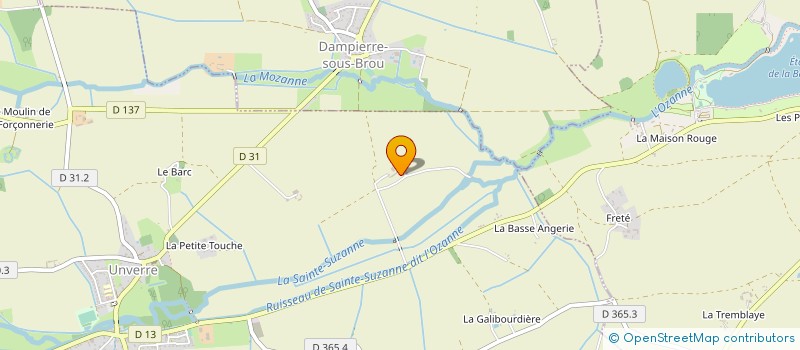 localisation de l'entreprise MONSIEUR EMILE BELLANGER à UNVERRE
